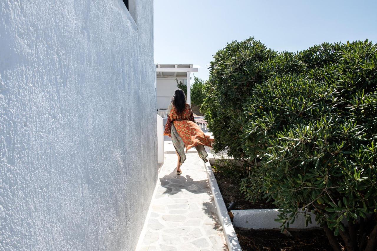 Yalos Mykonos 4 Bedroom Luxury House 5 Minute From Ornos Beach W Sea & Sunset View Mykonos Town Eksteriør billede