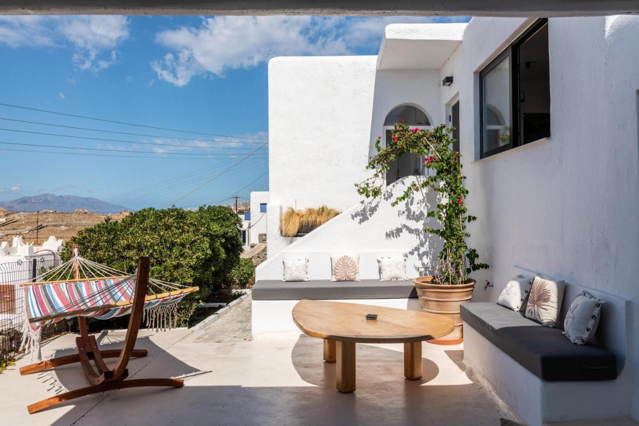 Yalos Mykonos 4 Bedroom Luxury House 5 Minute From Ornos Beach W Sea & Sunset View Mykonos Town Eksteriør billede